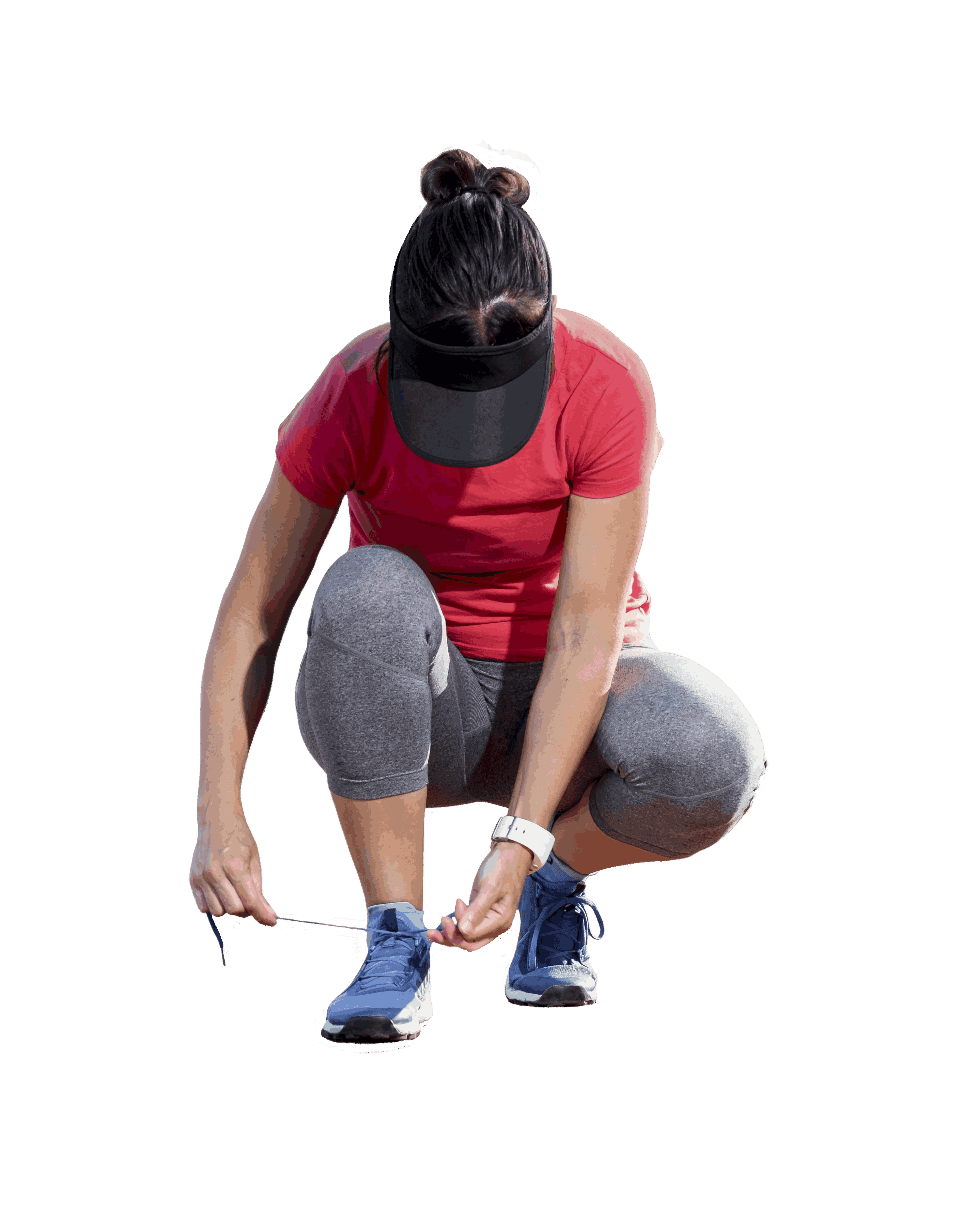 Athlete using Trakwyze AI fitness coaching on mobile